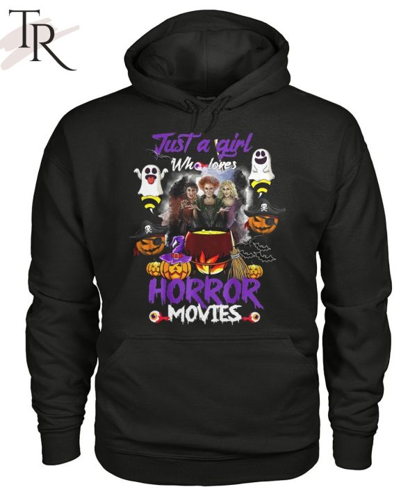 Just A Girl Who Loves Horror Movies Unisex T-Shirt