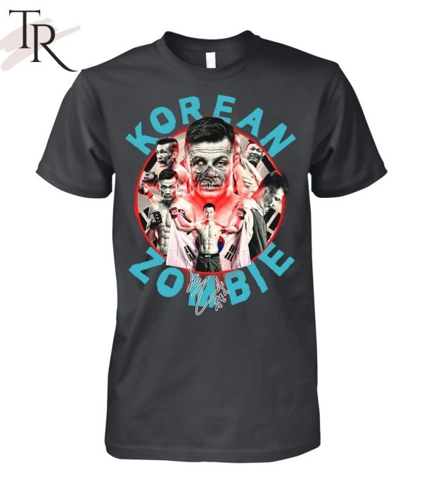 Limited Edition 2023 Korean Zombie Signature Unisex T-Shirt