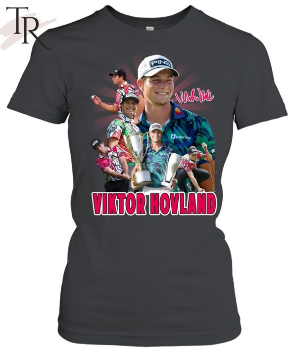 Limited Edition 2023 Viktor Hovland Signature Unisex T-Shirt