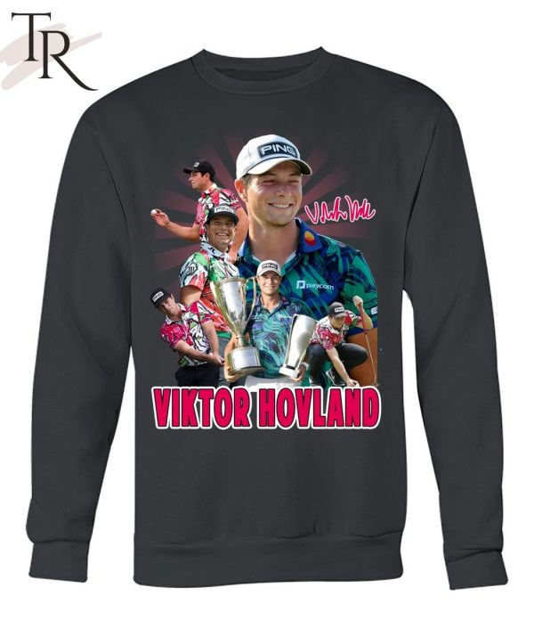 Limited Edition 2023 Viktor Hovland Signature Unisex T-Shirt