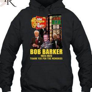 Special Edition The Price Is Right Bob Barker 1923 – 2023 Thank You For The Memories Unisex T-Shirt