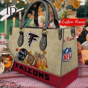 Atlanta Falcons Autumn Women Leather Hand Bag