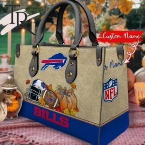 Buffalo Bills Autumn Women Leather Hand Bag