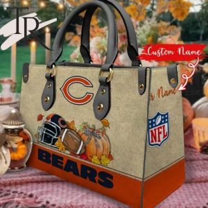 Chicago Bears Autumn Women Leather Hand Bag
