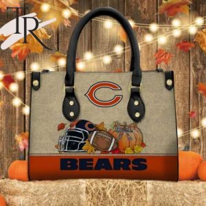 Chicago Bears Autumn Women Leather Hand Bag