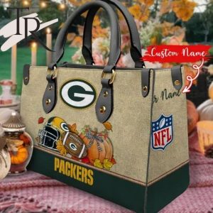 Green Bay Packers Autumn Women Leather Hand Bag