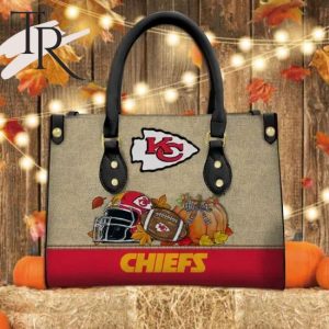 Kansas City Chiefs Autumn Women Leather Hand Bag