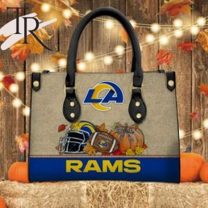 Los Angeles Rams Autumn Women Leather Hand Bag