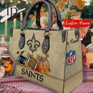 New Orleans Saints Autumn Women Leather Hand Bag