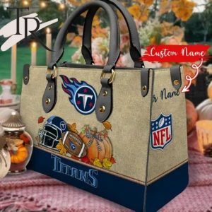 Tennessee Titans Autumn Women Leather Hand Bag