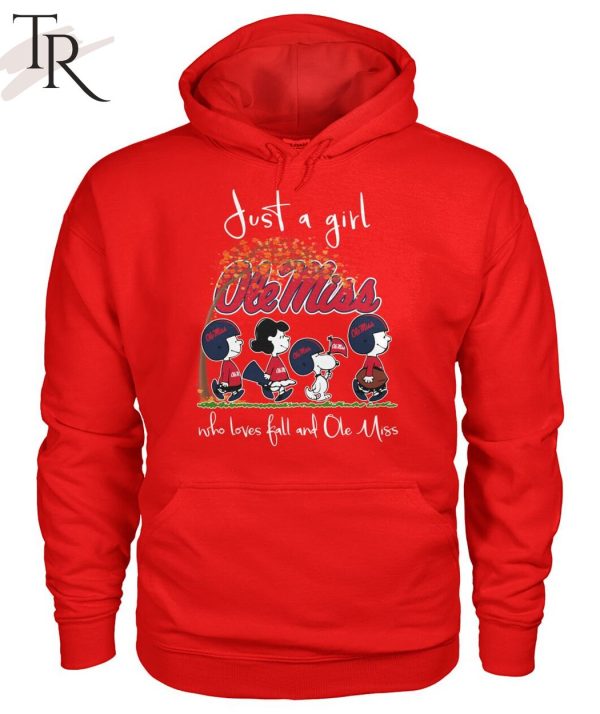 Just A Girl Who Love Ball And Ole Miss Unisex T-Shirt