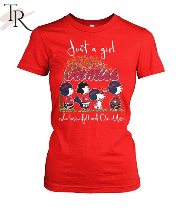 Just A Girl Who Love Ball And Ole Miss Unisex T-Shirt