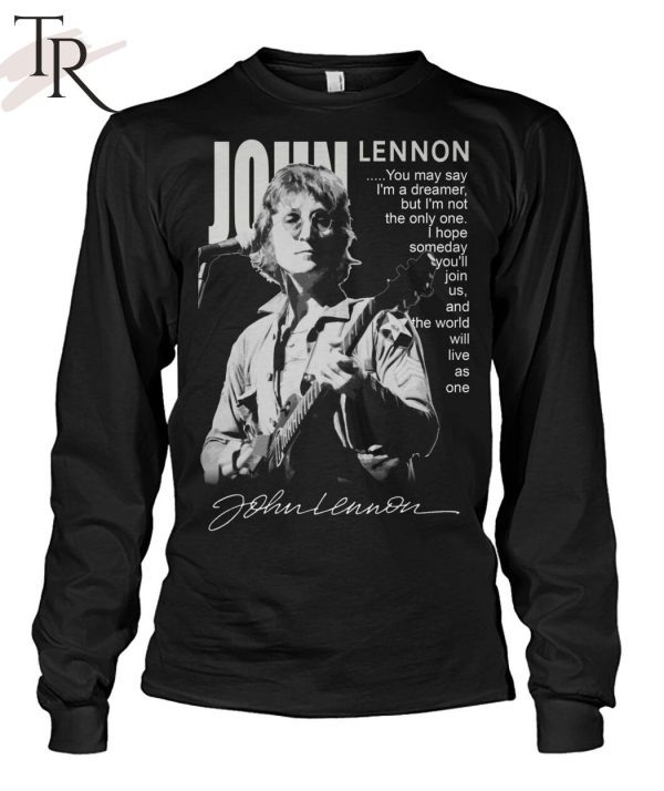 Quote by John Lennon Unisex T-Shirt