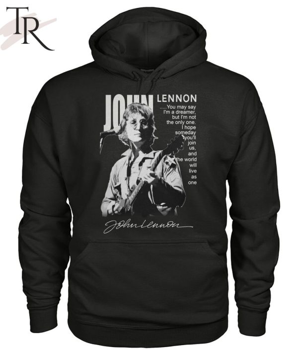 Quote by John Lennon Unisex T-Shirt