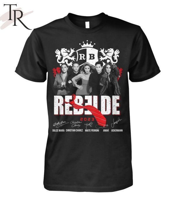 Rebelde 2023 And Their Signature Unisex T-Shirt