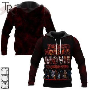 This is My Horror Movie Watching Outfit Hoodie