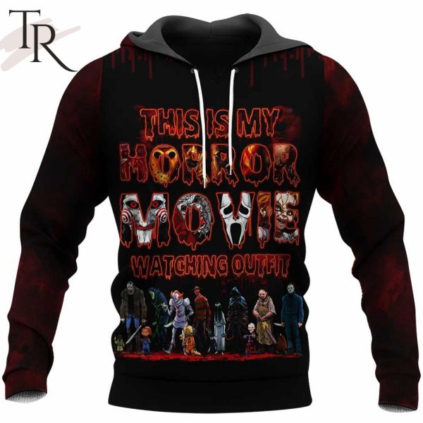 This is My Horror Movie Watching Outfit Hoodie