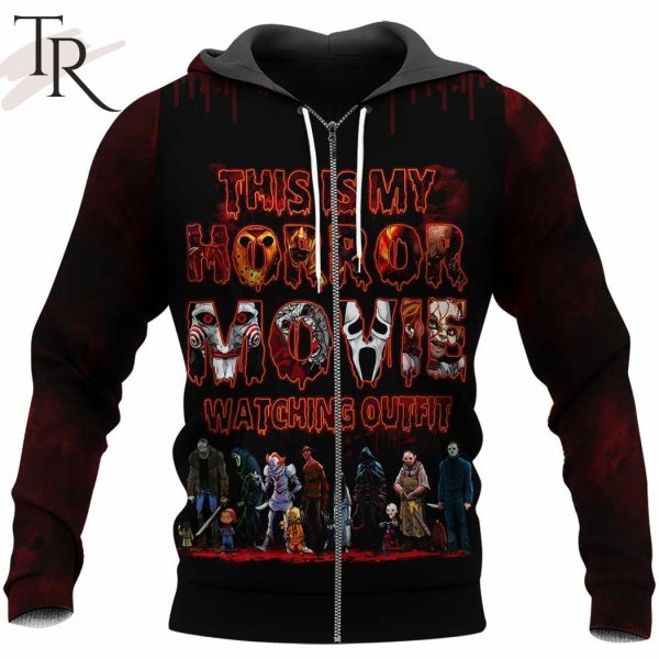 This is My Horror Movie Watching Outfit Hoodie