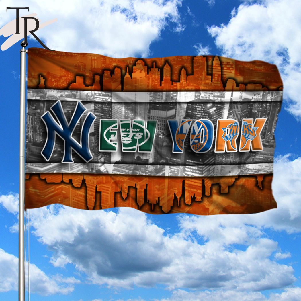  New York NY Mets Flag 3x5 Banner : Sports Fan Outdoor