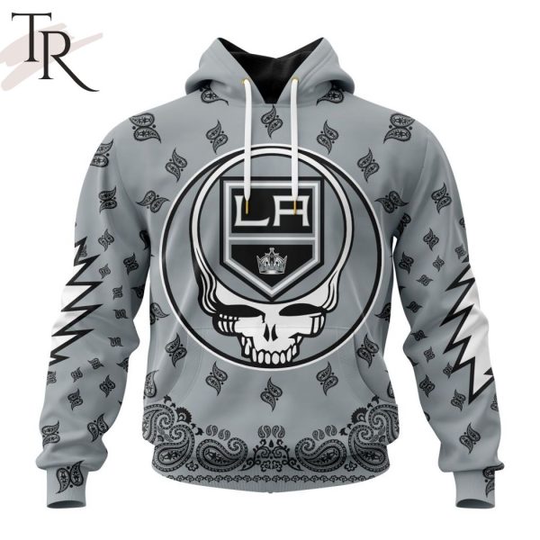 NHL Los Angeles Kings Special Grateful Dead Design Hoodie