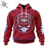 NHL Minnesota Wild Special Grateful Dead Design Hoodie