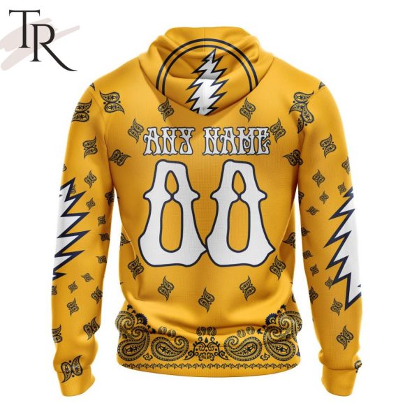 NHL Nashville Predators Special Grateful Dead Design Hoodie