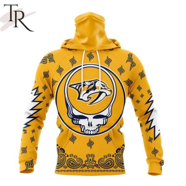 NHL Nashville Predators Special Grateful Dead Design Hoodie