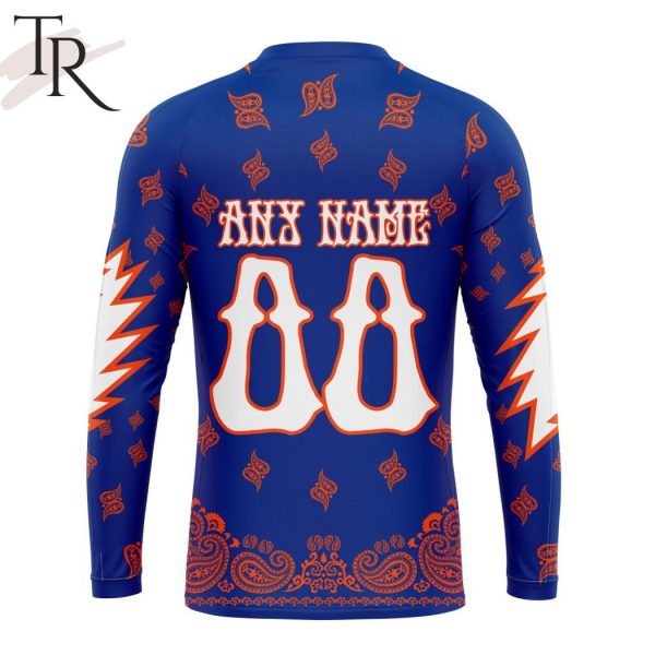 NHL New York Islanders Special Grateful Dead Design Hoodie