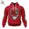 NHL Seattle Kraken Special Grateful Dead Design Hoodie