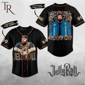 Custom Your Name And Number Jelly Roll Somebody Save Me Baseball Jersey