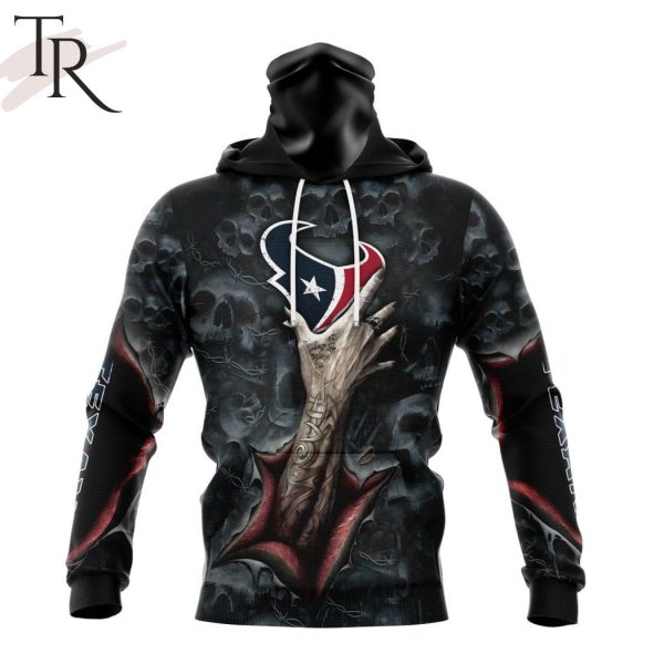 NEW] NFL Houston Texans Special Horror Skull Art Design Hoodie