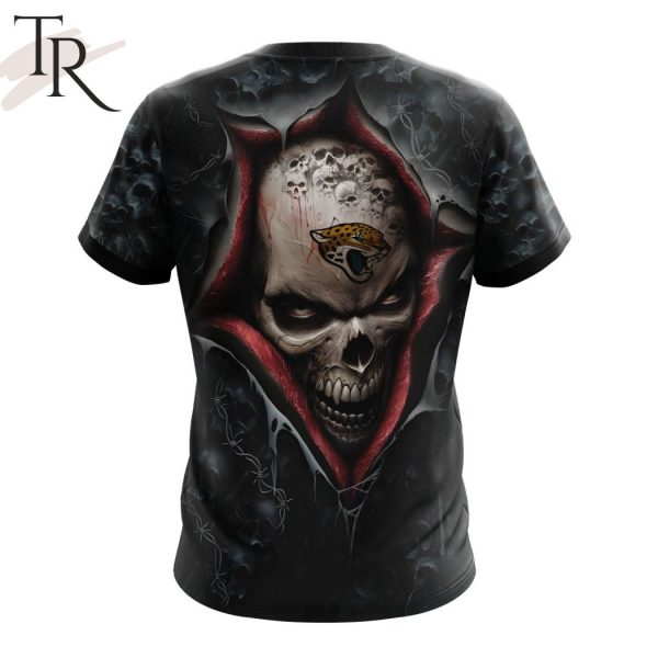 NEW] NFL Jacksonville Jaguars Special Horror Skull Art Design Hoodie