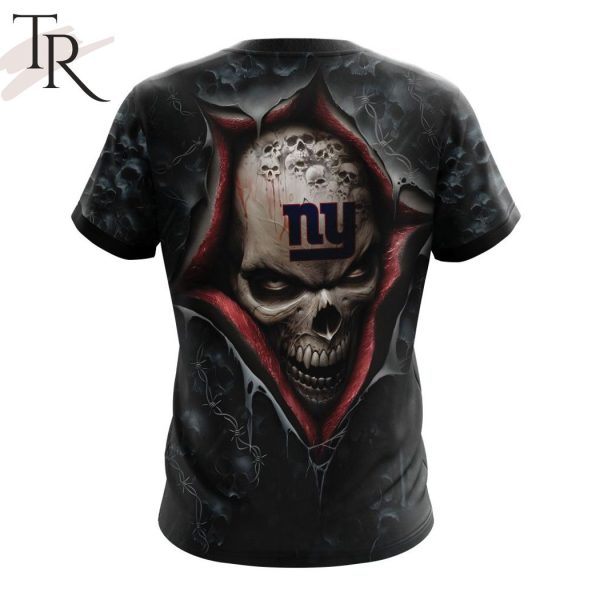 NEW] NFL New York Giants Special Horror Skull Art Design Hoodie