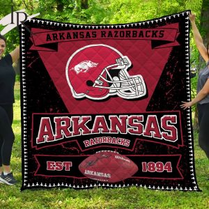 NCAA Arkansas Razorbacks Quilt And Blanket