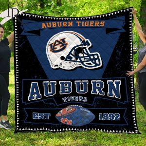 NCAA Auburn Tigers Quilt And Blanket