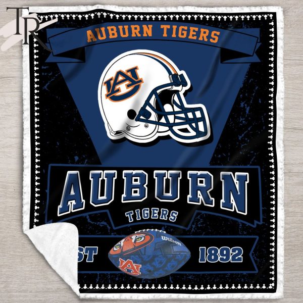 NCAA Auburn Tigers Quilt And Blanket