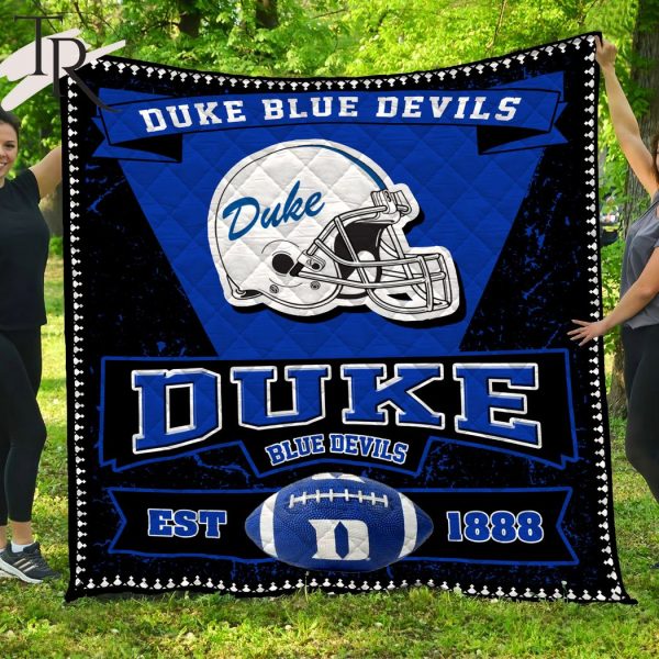 NCAA Duke Blue Devils Quilt And Blanket