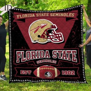 NCAA Florida State Seminoles Quilt And Blanket