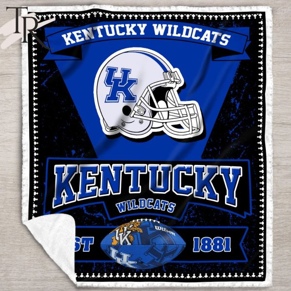 NCAA Kentucky Wildcats Quilt And Blanket