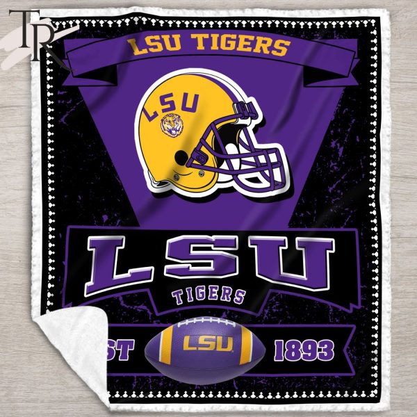 NCAA LSU Tigers Quilt And Blanket