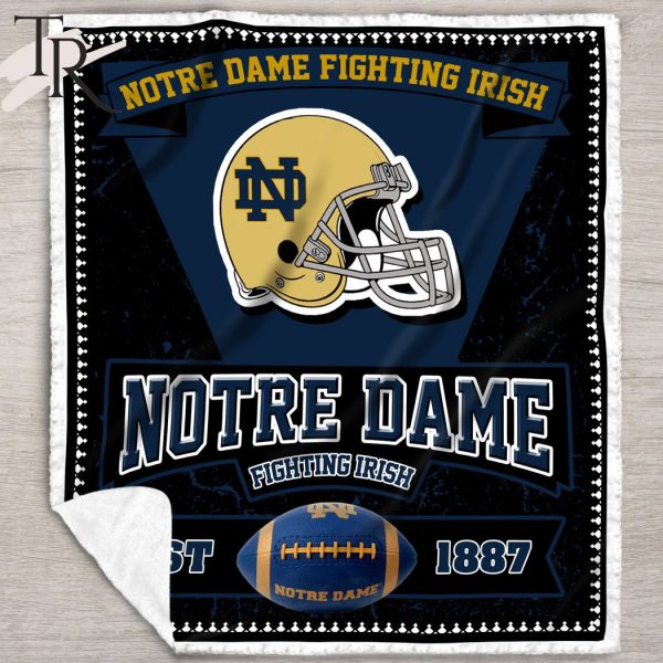NCAA Notre Dame Fighting Irish Quilt And Blanket