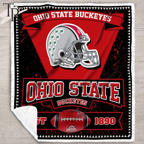 NCAA Ohio State Buckeyes Quilt And Blanket