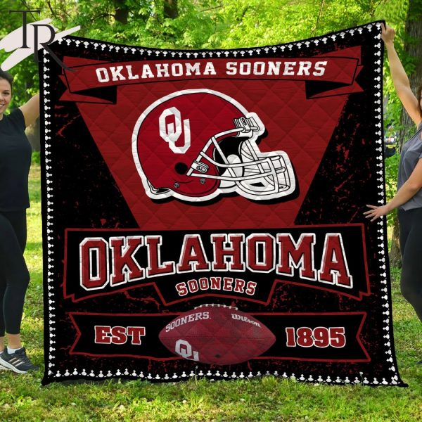 NCAA Oklahoma Sooners Quilt And Blanket