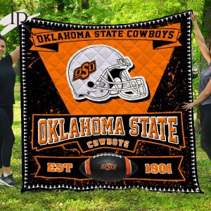 NCAA Oklahoma State Cowboys Quilt And Blanket