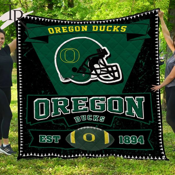 NCAA Oregon Ducks Quilt And Blanket