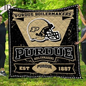 NCAA Purdue Boilermakers Quilt And Blanket