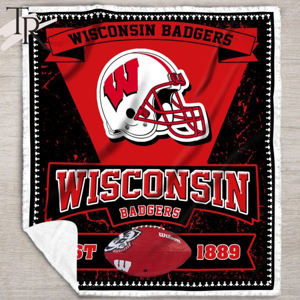 NCAA Wisconsin Badgers Quilt And Blanket