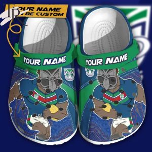 Warriors Personalized Name 3D Crocs Gift For Nrl Fan