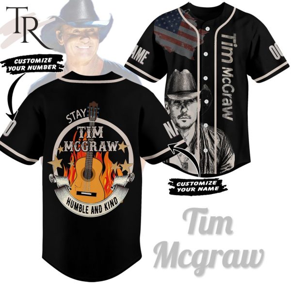 Tim Mcgraw Customize Your Name And Number Baseball Jersey