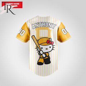 Pittsburgh Pirates Special Hello Kitty Design Baseball Jersey Premium MLB Custom Name – Number